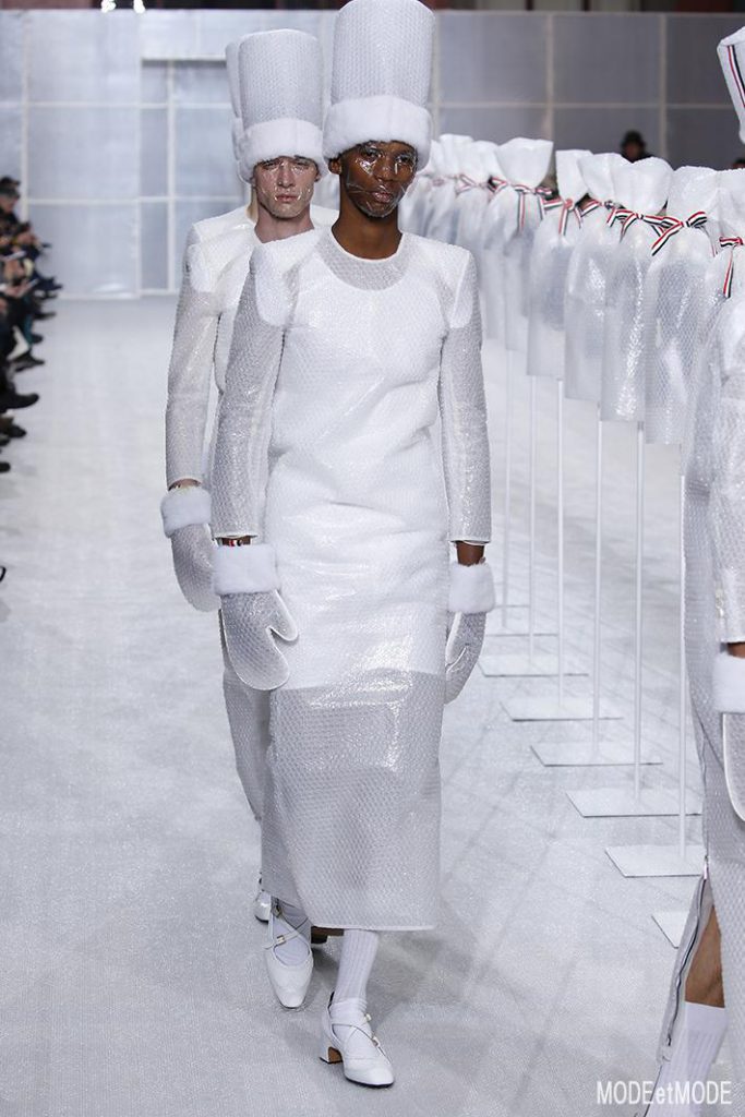 THOM BROWNE MEN FW19 PARIS FASHION WEEK ECOLE BEAUX ARTS 01/19/2