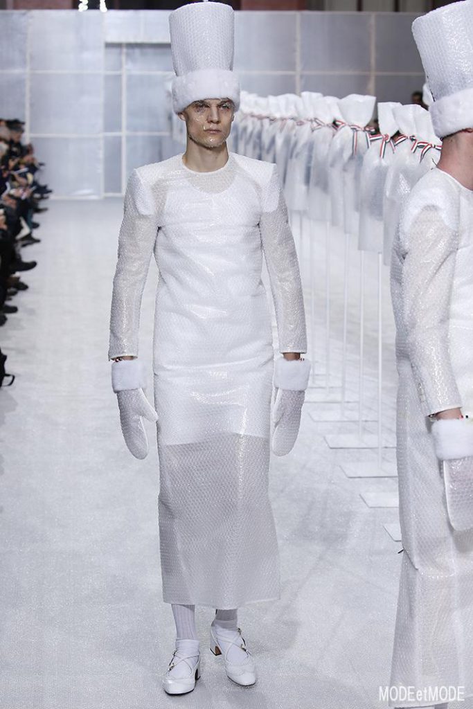 THOM BROWNE MEN FW19 PARIS FASHION WEEK ECOLE BEAUX ARTS 01/19/2