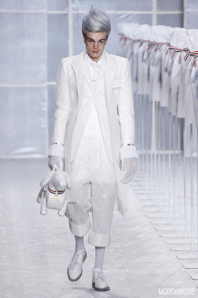 THOM BROWNE MEN FW19 PARIS FASHION WEEK ECOLE BEAUX ARTS 01/19/2