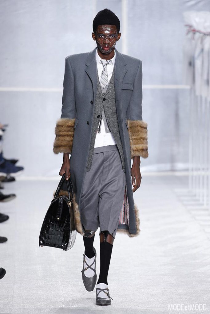 THOM BROWNE MEN FW19 PARIS FASHION WEEK ECOLE BEAUX ARTS 01/19/2