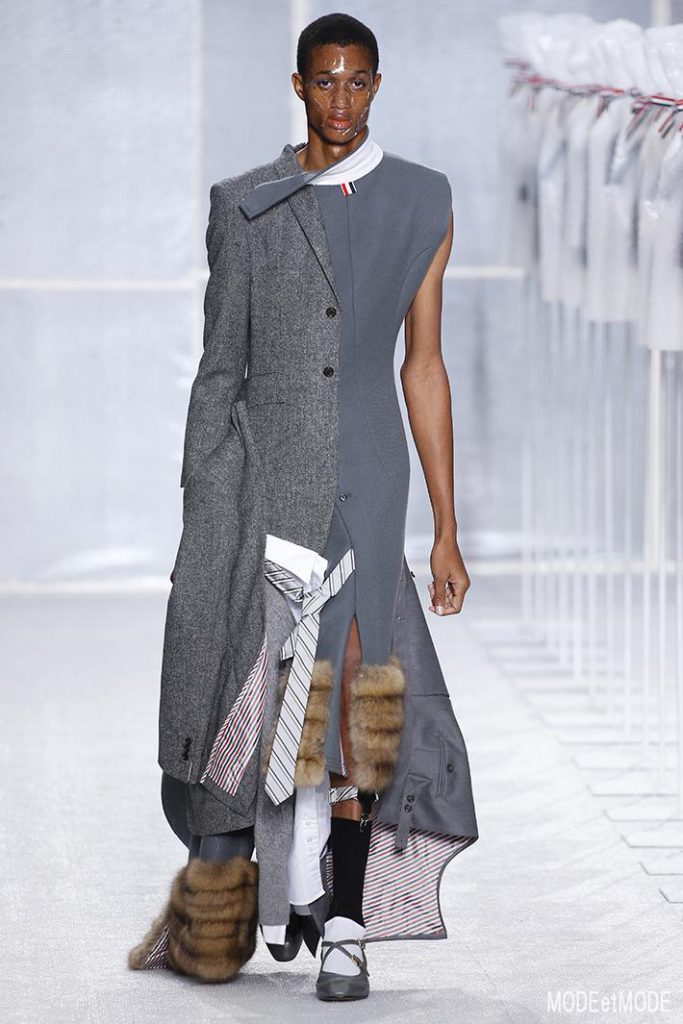 THOM BROWNE MEN FW19 PARIS FASHION WEEK ECOLE BEAUX ARTS 01/19/2