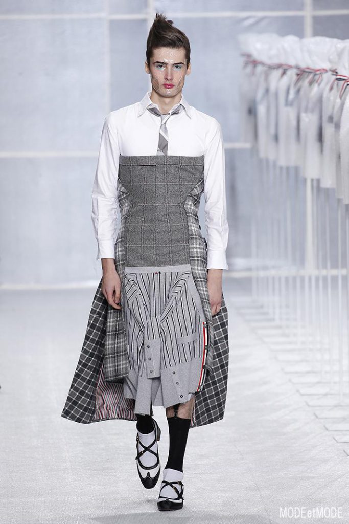 THOM BROWNE MEN FW19 PARIS FASHION WEEK ECOLE BEAUX ARTS 01/19/2