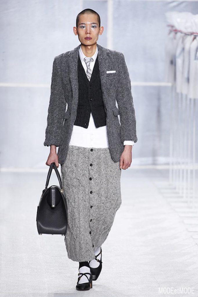 THOM BROWNE MEN FW19 PARIS FASHION WEEK ECOLE BEAUX ARTS 01/19/2