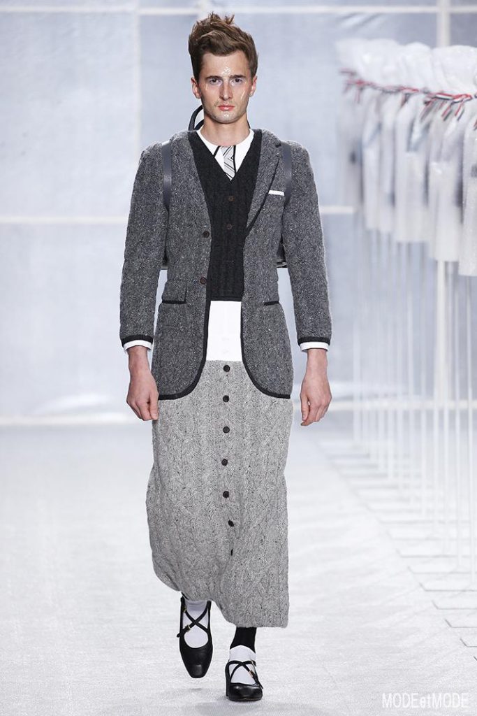 THOM BROWNE MEN FW19 PARIS FASHION WEEK ECOLE BEAUX ARTS 01/19/2