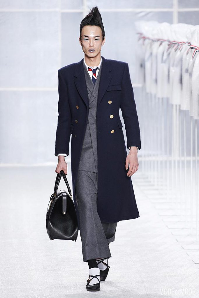THOM BROWNE MEN FW19 PARIS FASHION WEEK ECOLE BEAUX ARTS 01/19/2