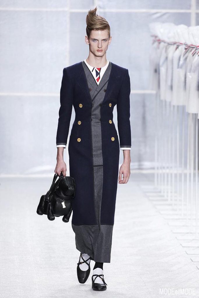 THOM BROWNE MEN FW19 PARIS FASHION WEEK ECOLE BEAUX ARTS 01/19/2