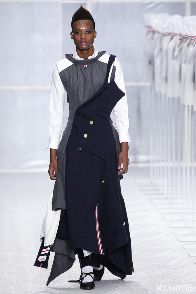 THOM BROWNE MEN FW19 PARIS FASHION WEEK ECOLE BEAUX ARTS 01/19/2