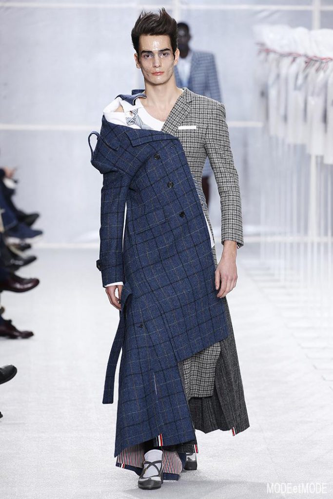 THOM BROWNE MEN FW19 PARIS FASHION WEEK ECOLE BEAUX ARTS 01/19/2