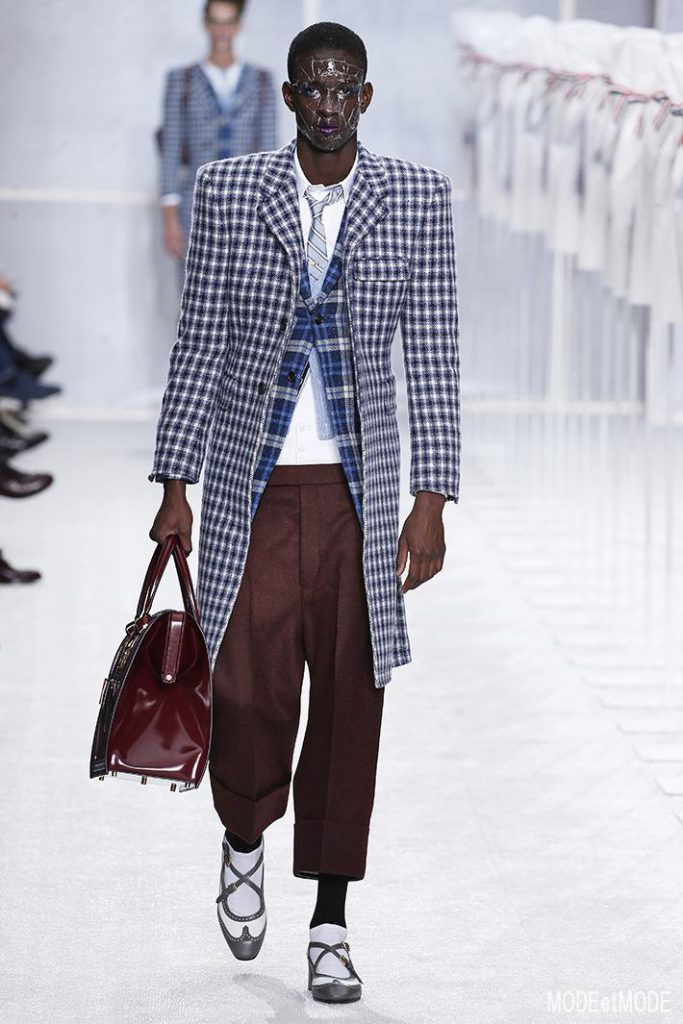 THOM BROWNE MEN FW19 PARIS FASHION WEEK ECOLE BEAUX ARTS 01/19/2