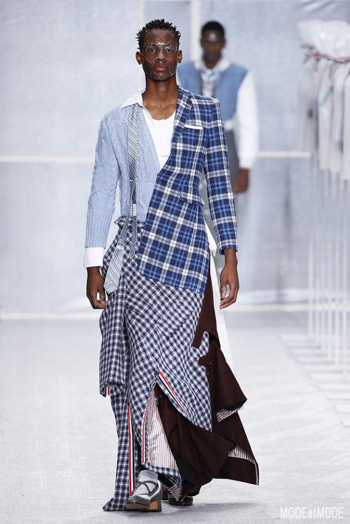 THOM BROWNE MEN FW19 PARIS FASHION WEEK ECOLE BEAUX ARTS 01/19/2