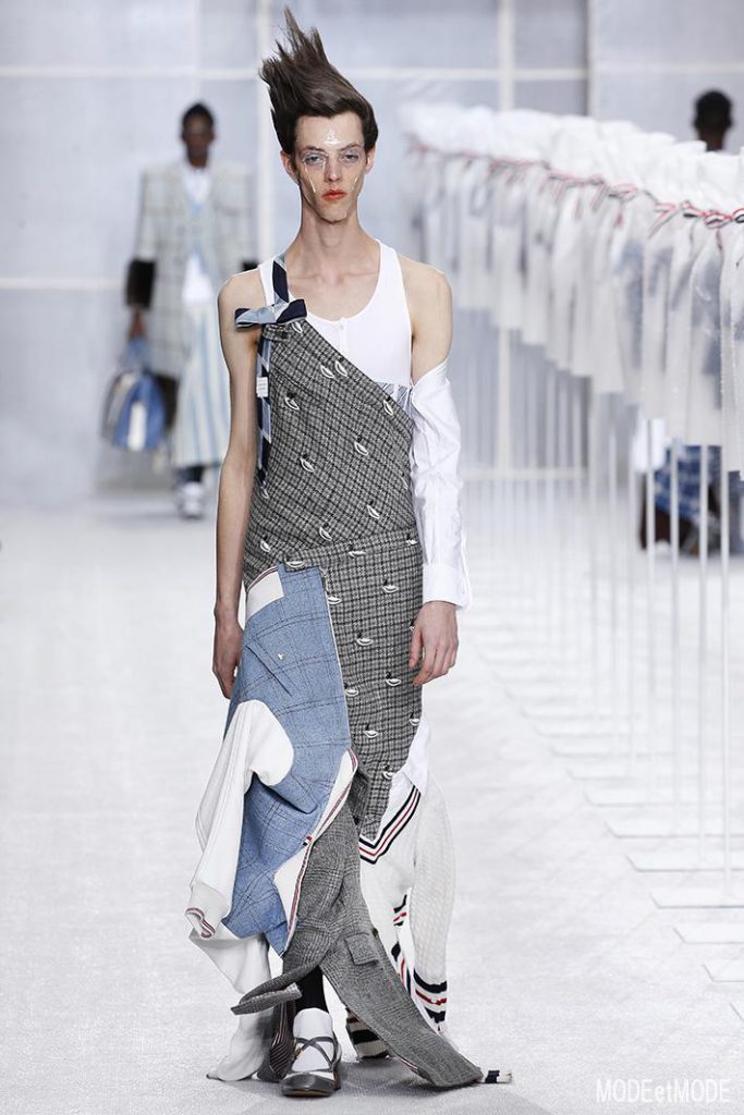 THOM BROWNE MEN FW19 PARIS FASHION WEEK ECOLE BEAUX ARTS 01/19/2
