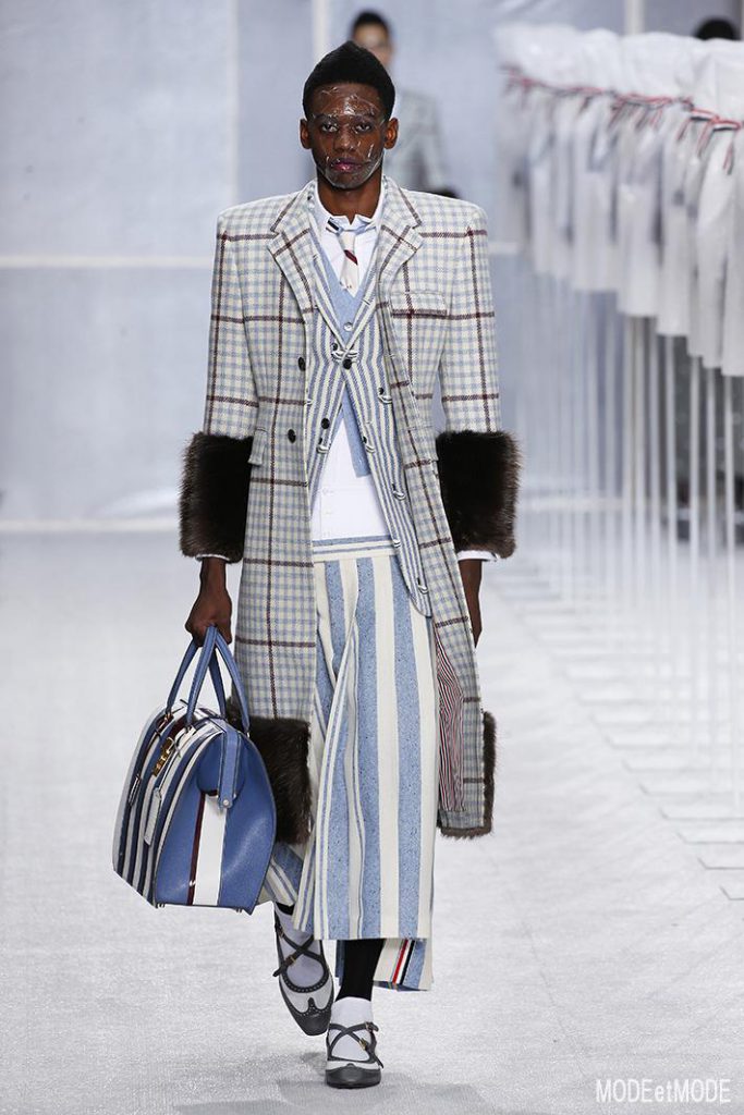 THOM BROWNE MEN FW19 PARIS FASHION WEEK ECOLE BEAUX ARTS 01/19/2