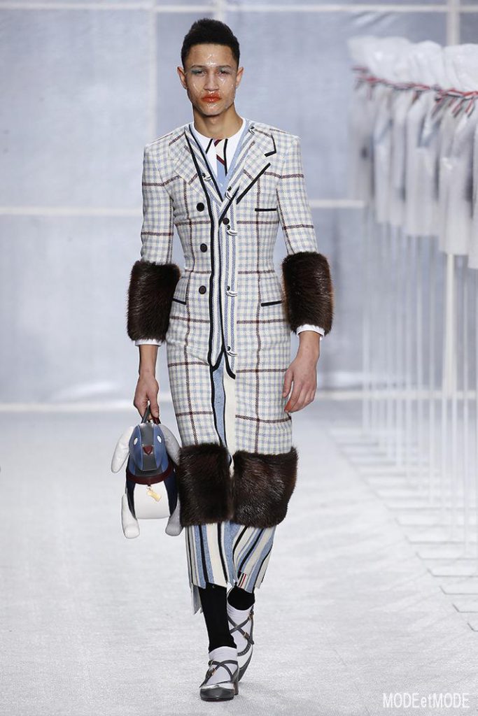 THOM BROWNE MEN FW19 PARIS FASHION WEEK ECOLE BEAUX ARTS 01/19/2