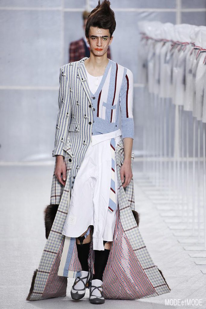 THOM BROWNE MEN FW19 PARIS FASHION WEEK ECOLE BEAUX ARTS 01/19/2