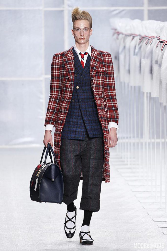 THOM BROWNE MEN FW19 PARIS FASHION WEEK ECOLE BEAUX ARTS 01/19/2