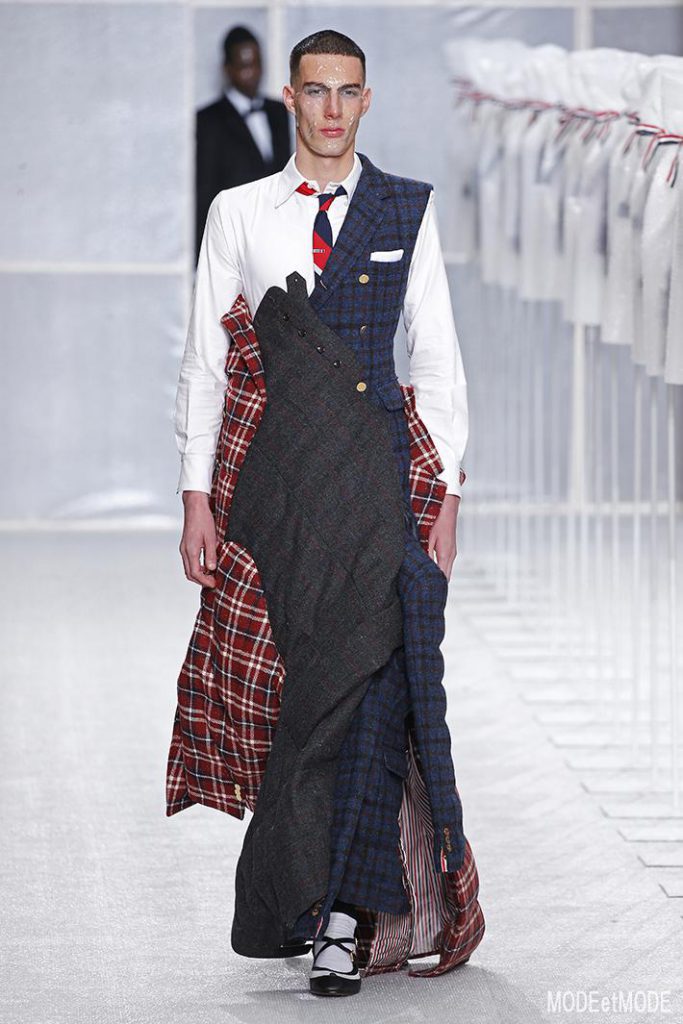 THOM BROWNE MEN FW19 PARIS FASHION WEEK ECOLE BEAUX ARTS 01/19/2