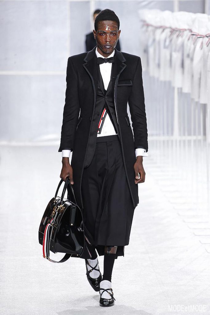 THOM BROWNE MEN FW19 PARIS FASHION WEEK ECOLE BEAUX ARTS 01/19/2