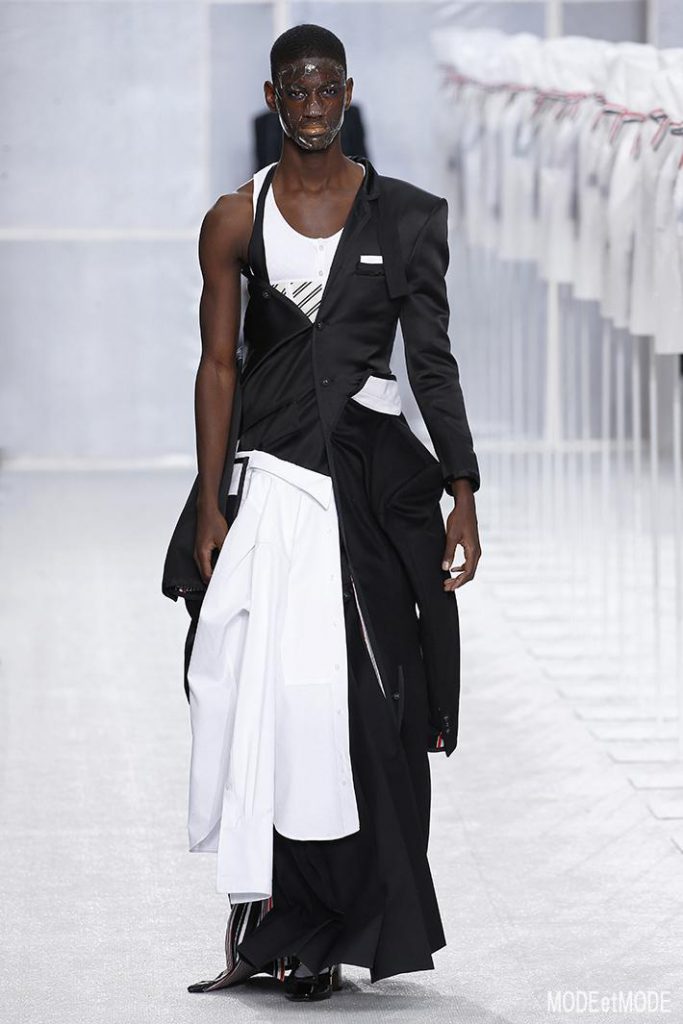 THOM BROWNE MEN FW19 PARIS FASHION WEEK ECOLE BEAUX ARTS 01/19/2