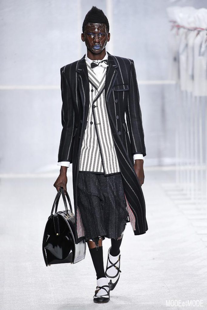 THOM BROWNE MEN FW19 PARIS FASHION WEEK ECOLE BEAUX ARTS 01/19/2