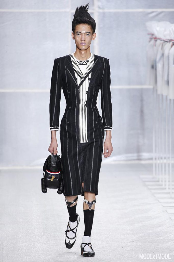 THOM BROWNE MEN FW19 PARIS FASHION WEEK ECOLE BEAUX ARTS 01/19/2