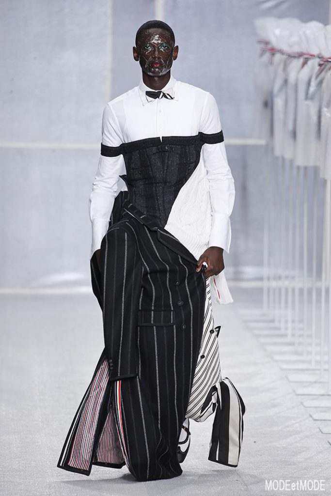 THOM BROWNE MEN FW19 PARIS FASHION WEEK ECOLE BEAUX ARTS 01/19/2