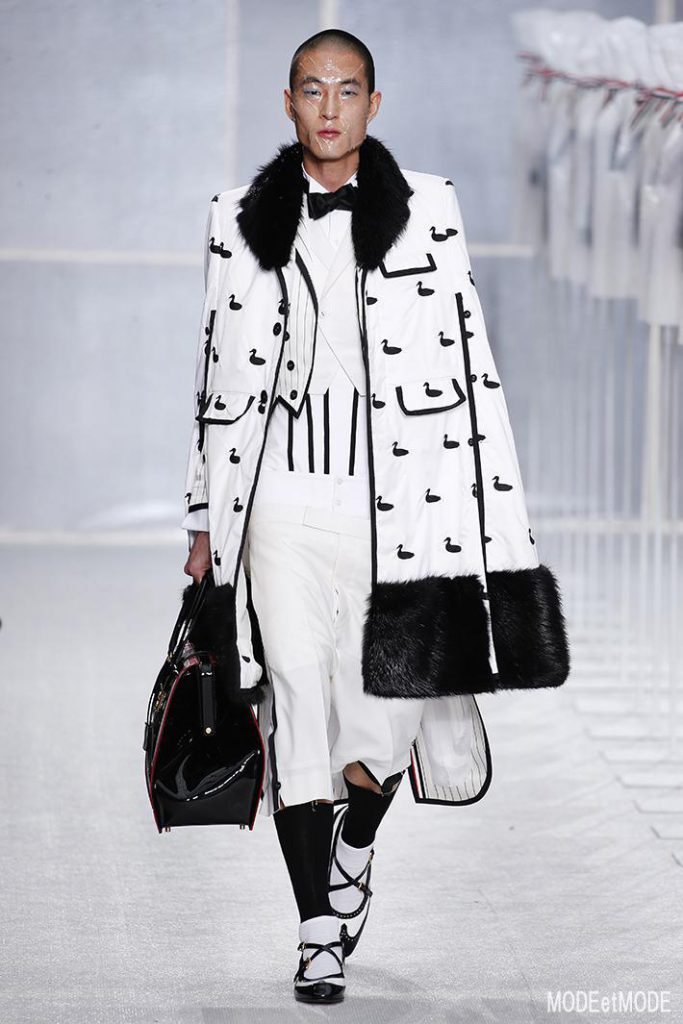 THOM BROWNE MEN FW19 PARIS FASHION WEEK ECOLE BEAUX ARTS 01/19/2