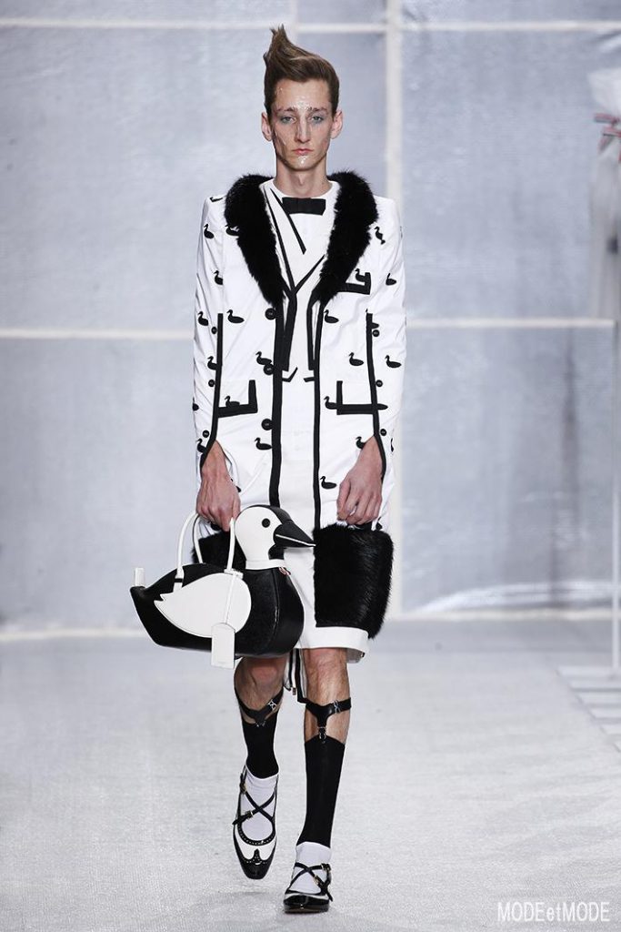 THOM BROWNE MEN FW19 PARIS FASHION WEEK ECOLE BEAUX ARTS 01/19/2
