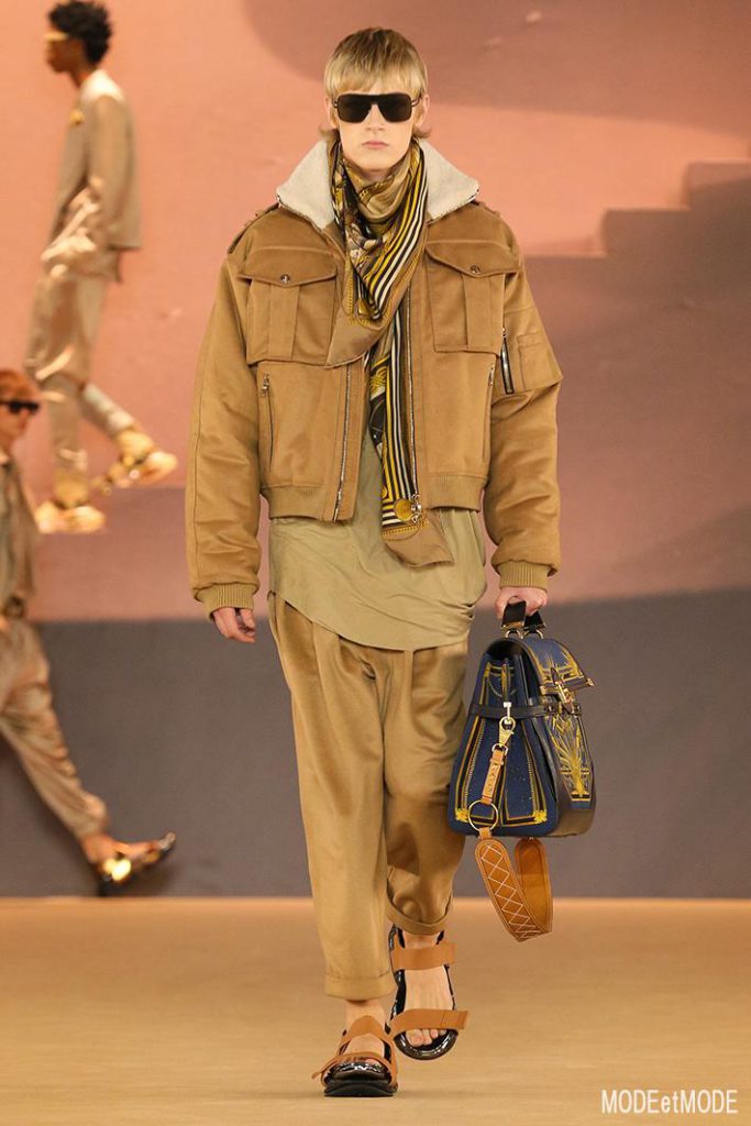 BALMAIN FALL/WINTER MEN’S SHOW RUNWAY