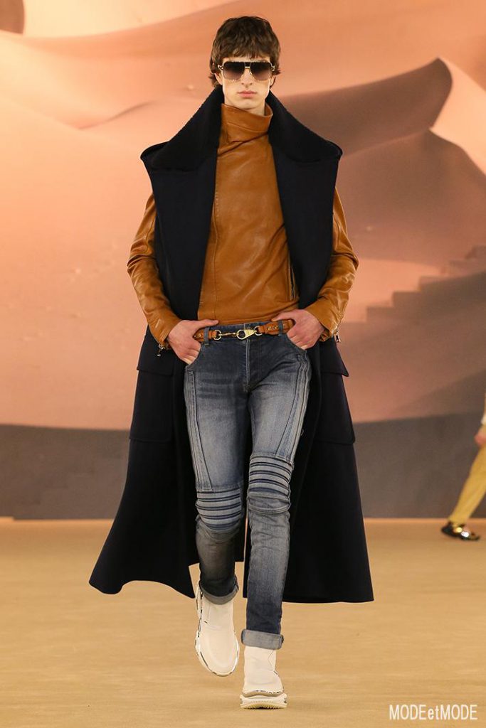 BALMAIN FALL/WINTER MEN’S SHOW RUNWAY