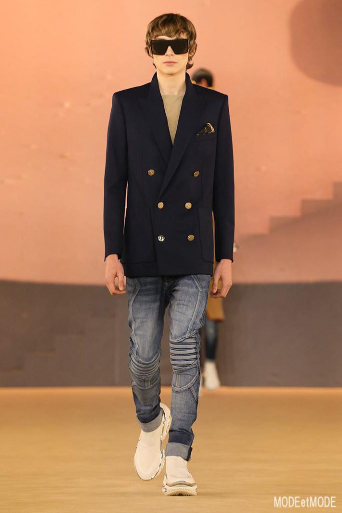 BALMAIN FALL/WINTER MEN’S SHOW RUNWAY