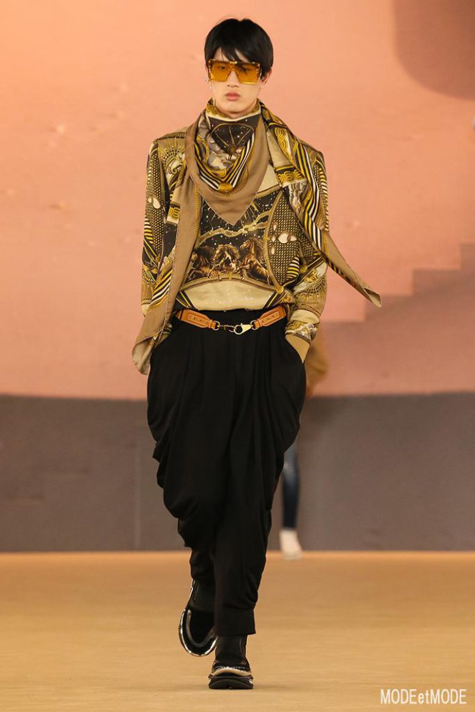 BALMAIN FALL/WINTER MEN’S SHOW RUNWAY