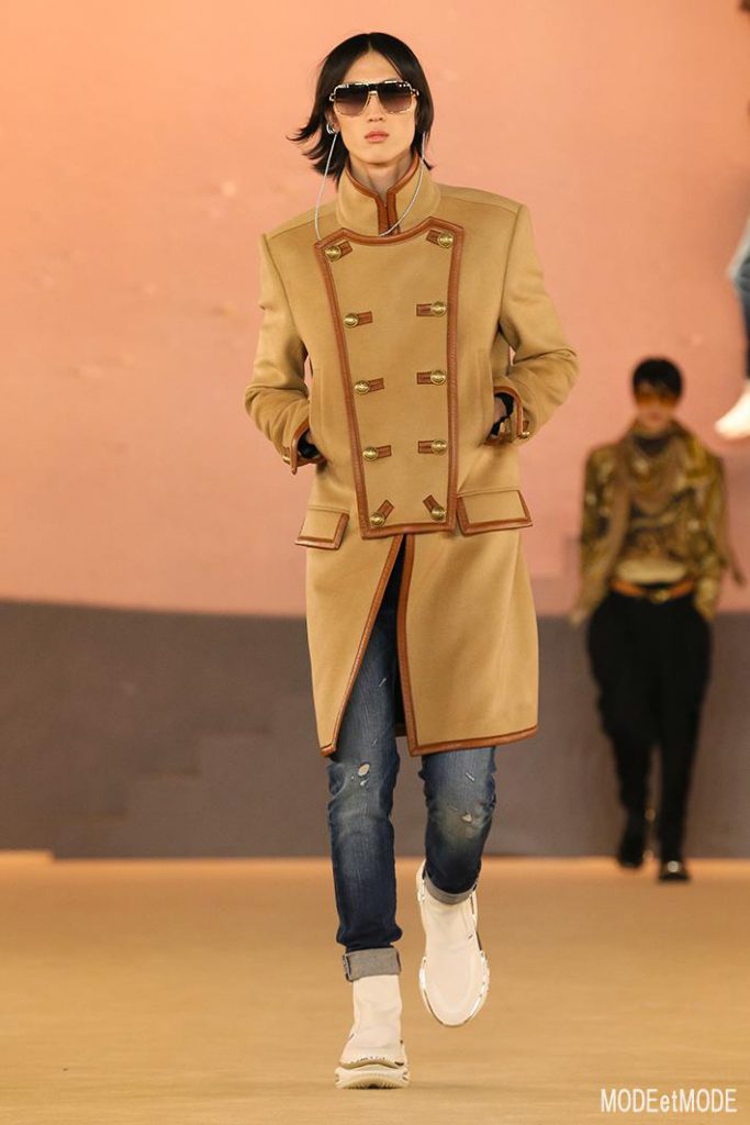 BALMAIN FALL/WINTER MEN’S SHOW RUNWAY