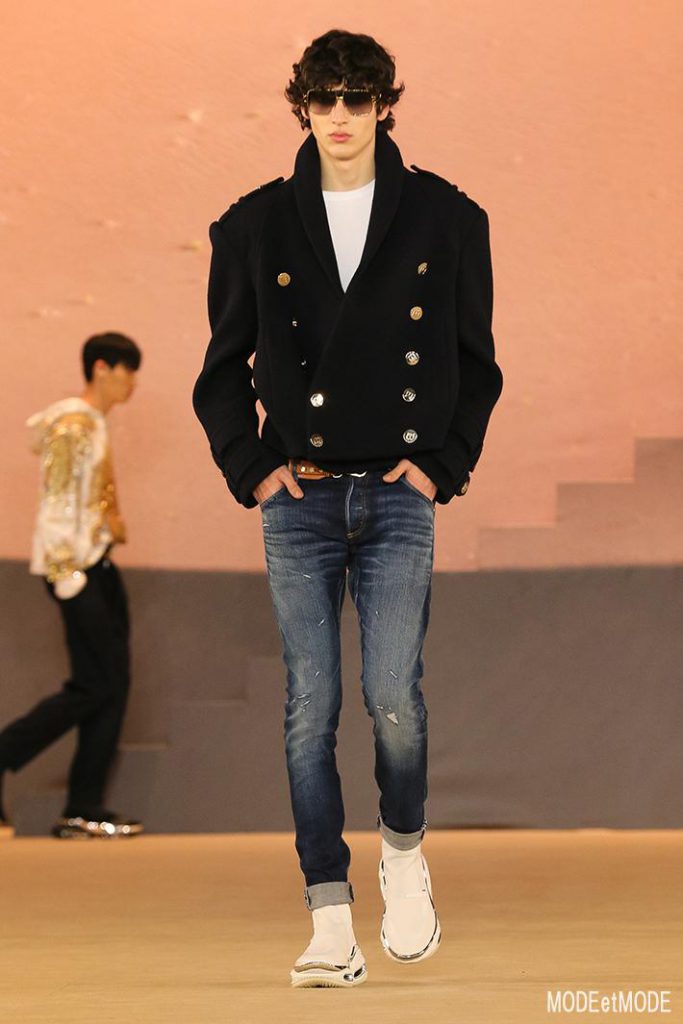 BALMAIN FALL/WINTER MEN’S SHOW RUNWAY