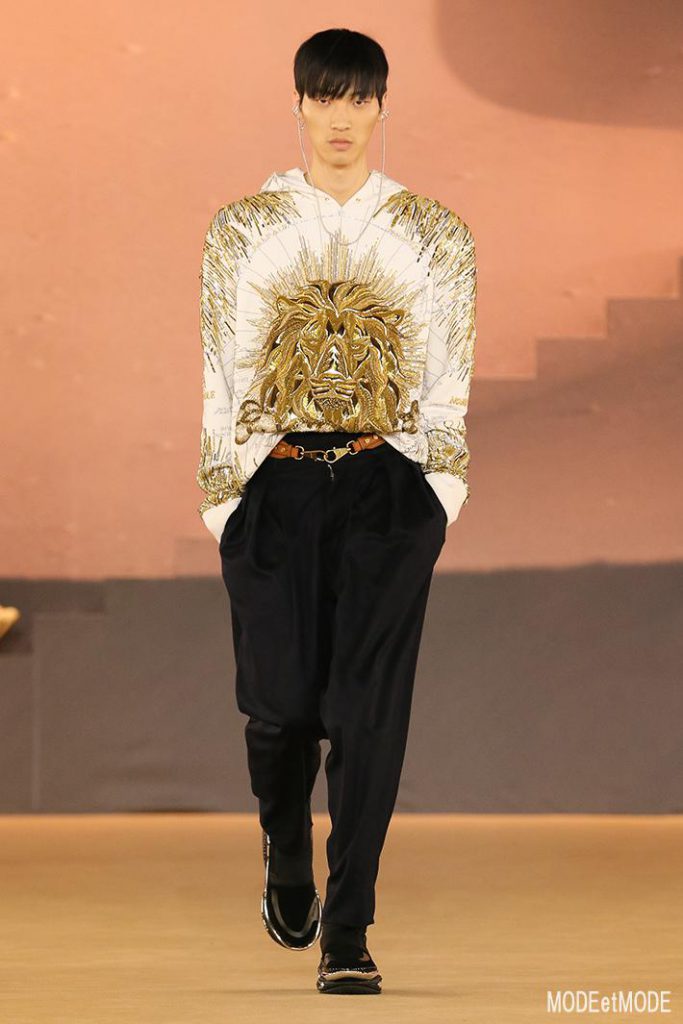 BALMAIN FALL/WINTER MEN’S SHOW RUNWAY