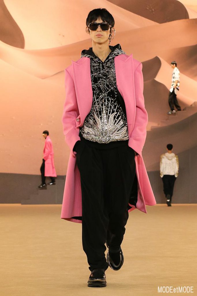BALMAIN FALL/WINTER MEN’S SHOW RUNWAY