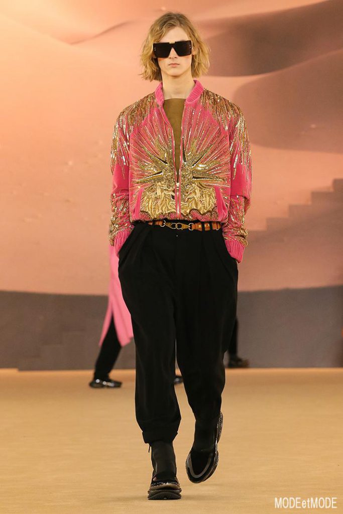 BALMAIN FALL/WINTER MEN’S SHOW RUNWAY
