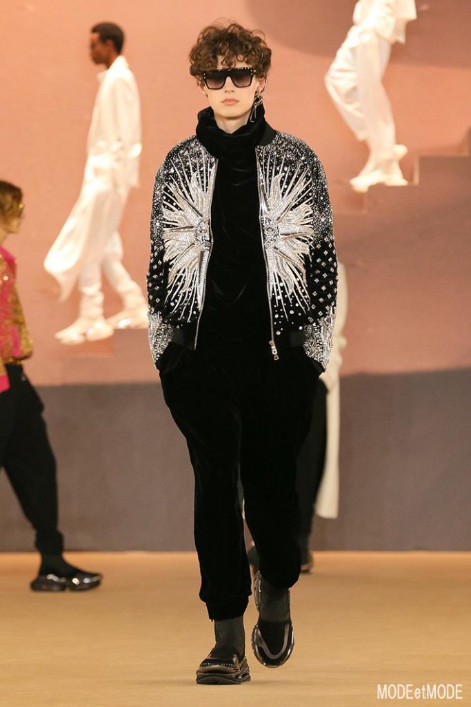 BALMAIN FALL/WINTER MEN’S SHOW RUNWAY