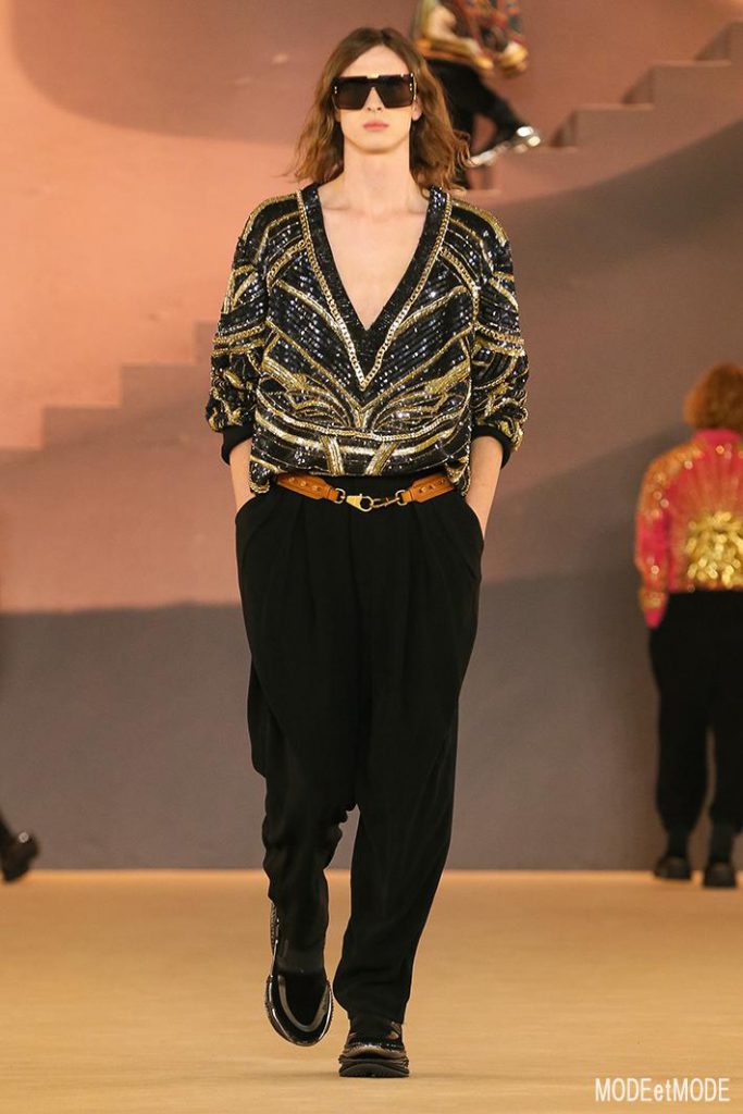 BALMAIN FALL/WINTER MEN’S SHOW RUNWAY
