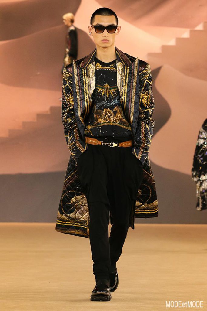 BALMAIN FALL/WINTER MEN’S SHOW RUNWAY