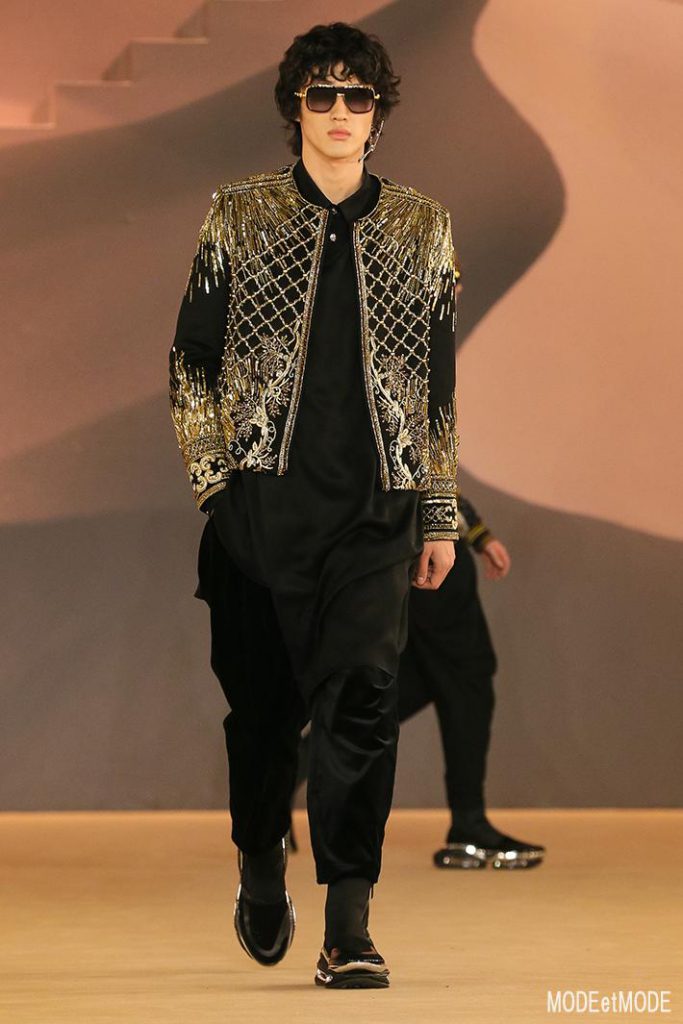 BALMAIN FALL/WINTER MEN’S SHOW RUNWAY