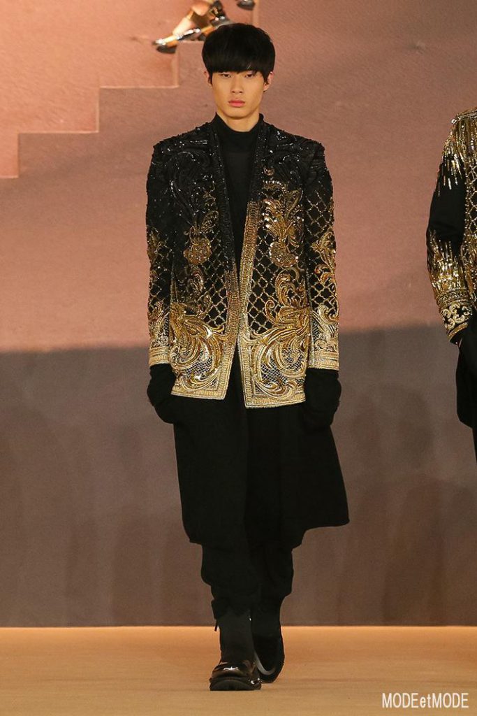 BALMAIN FALL/WINTER MEN’S SHOW RUNWAY