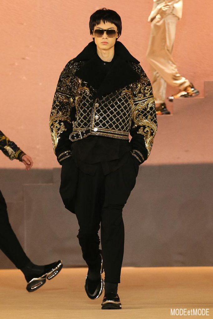 BALMAIN FALL/WINTER MEN’S SHOW RUNWAY