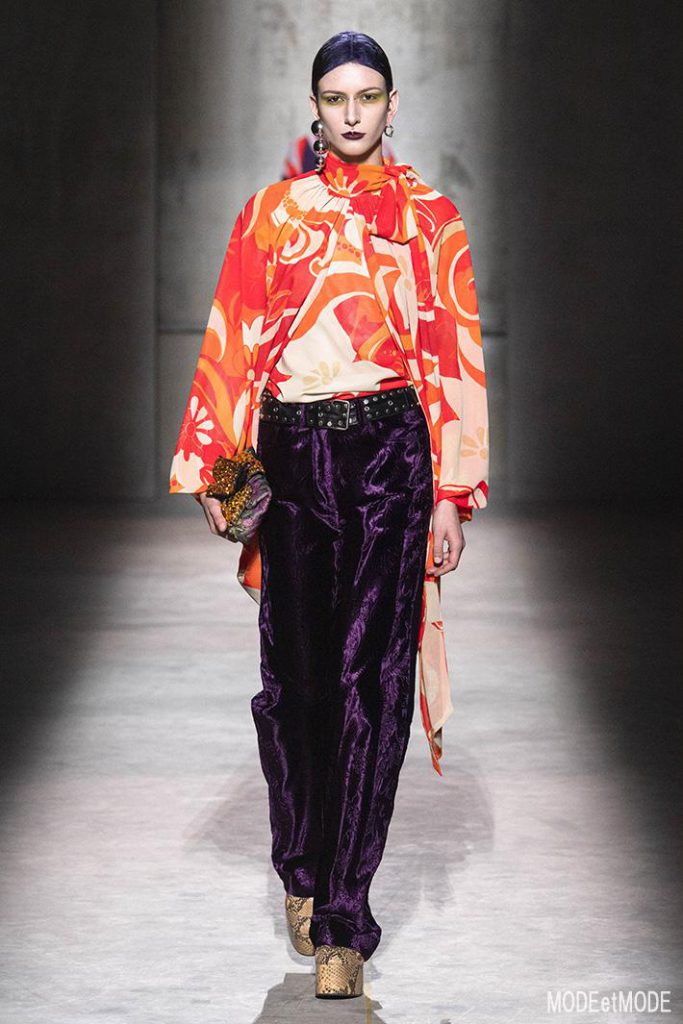 Women Ready to wear, autumn winter 2020 2021, fashion week, Paris, FRA, from the house of Dries Van Noten