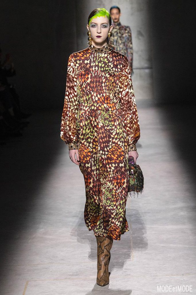 Women Ready to wear, autumn winter 2020 2021, fashion week, Paris, FRA, from the house of Dries Van Noten