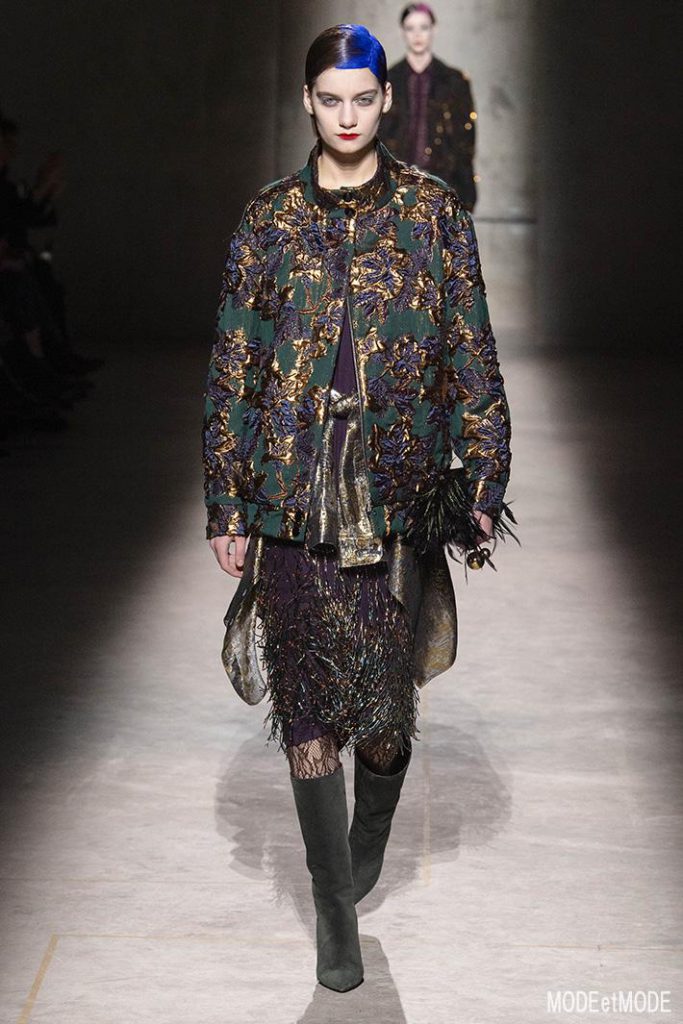 Women Ready to wear, autumn winter 2020 2021, fashion week, Paris, FRA, from the house of Dries Van Noten