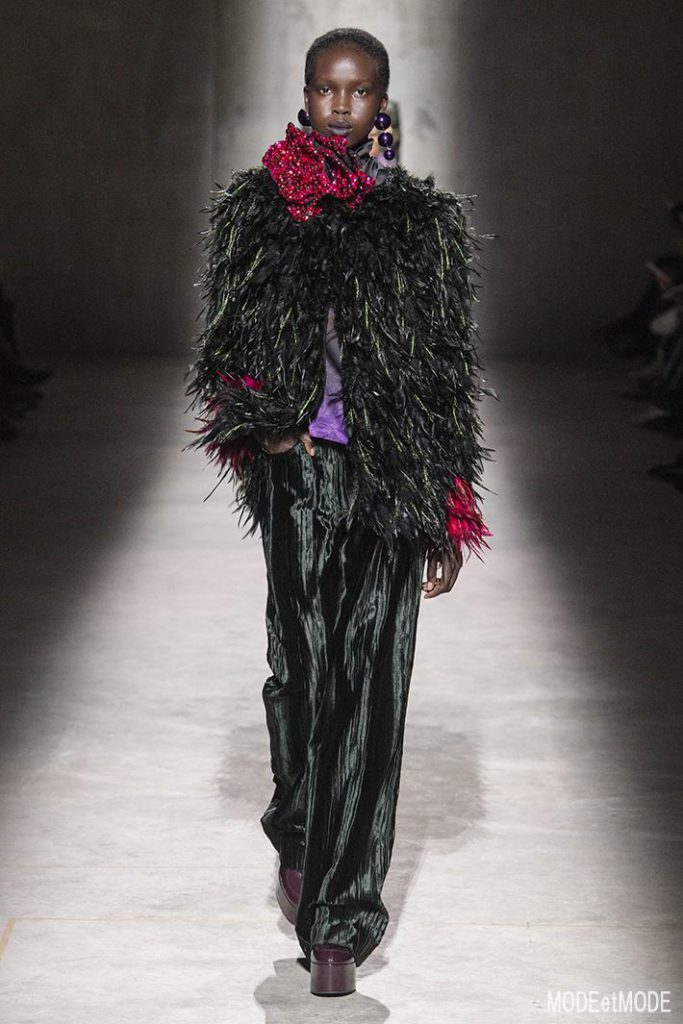 Women Ready to wear, autumn winter 2020 2021, fashion week, Paris, FRA, from the house of Dries Van Noten