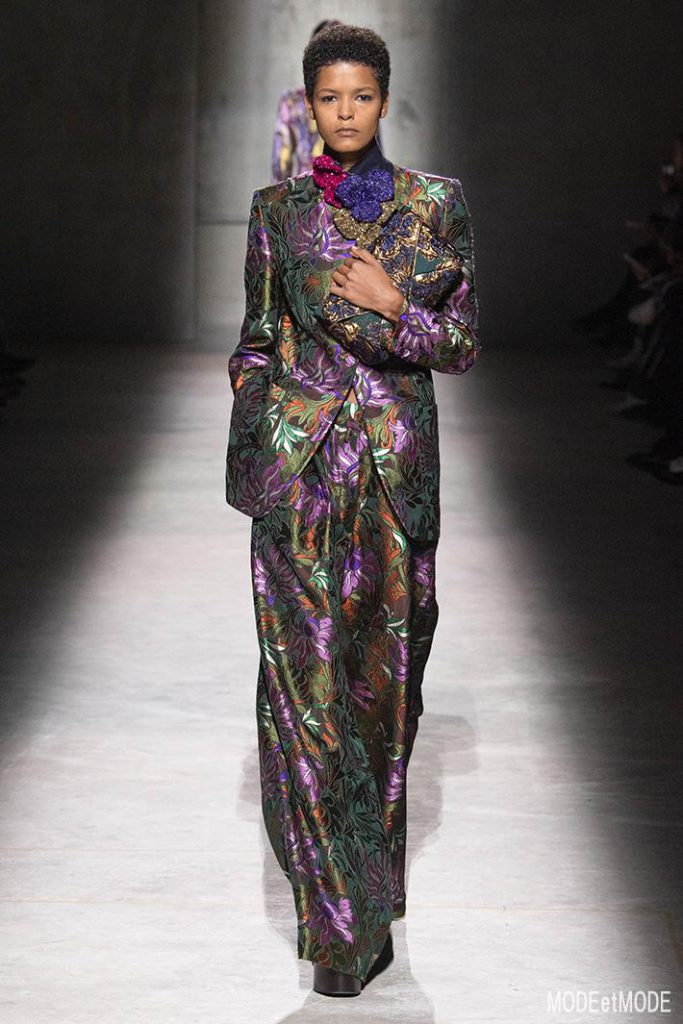 Women Ready to wear, autumn winter 2020 2021, fashion week, Paris, FRA, from the house of Dries Van Noten