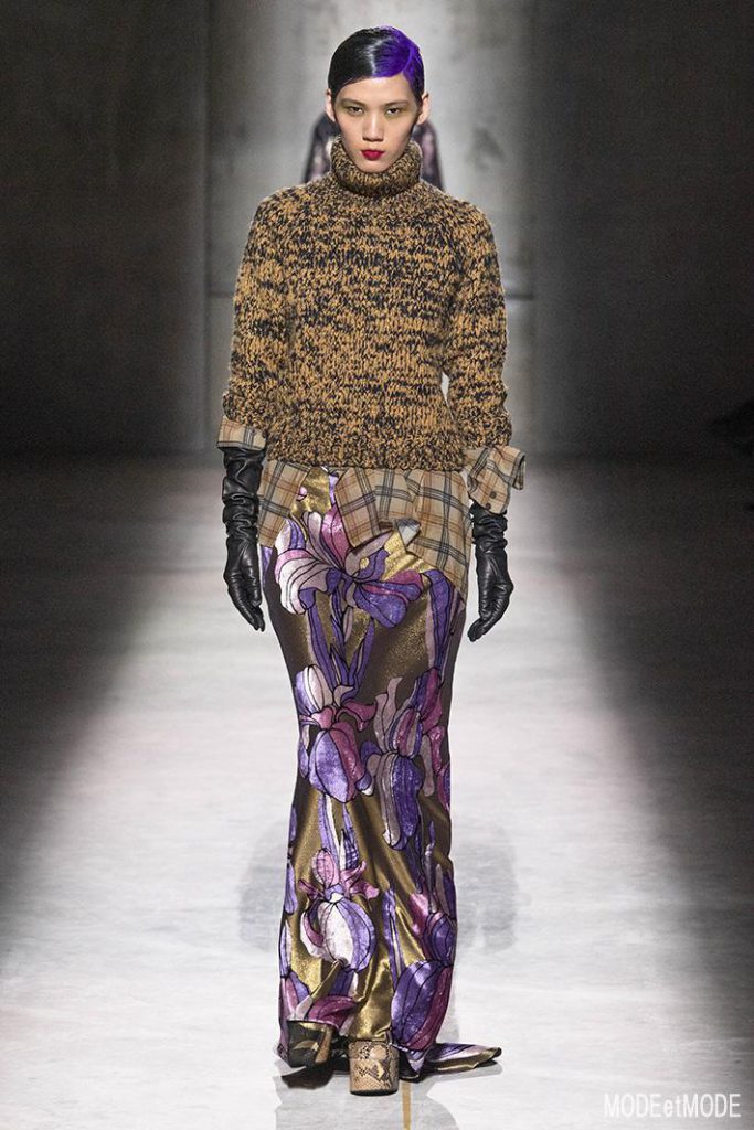 Women Ready to wear, autumn winter 2020 2021, fashion week, Paris, FRA, from the house of Dries Van Noten