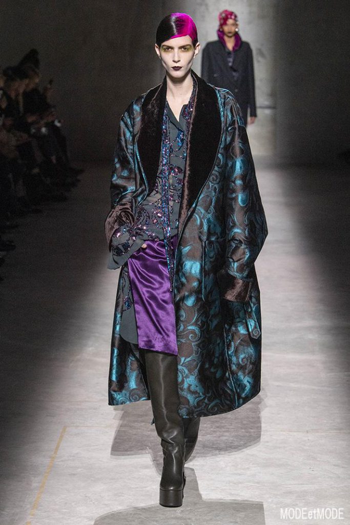 Women Ready to wear, autumn winter 2020 2021, fashion week, Paris, FRA, from the house of Dries Van Noten