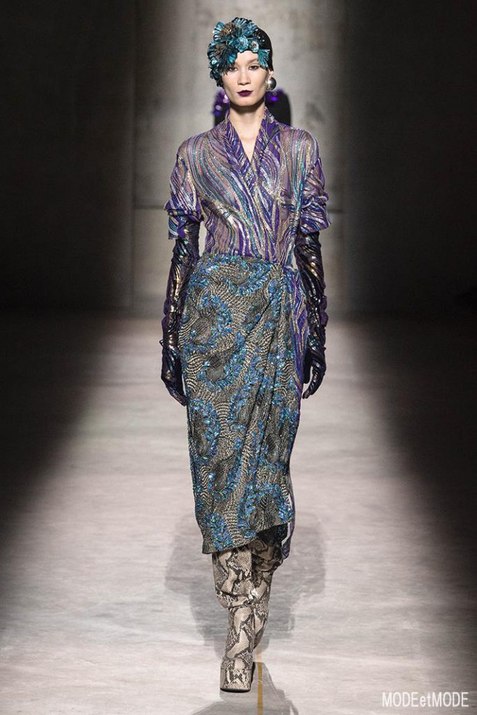 Women Ready to wear, autumn winter 2020 2021, fashion week, Paris, FRA, from the house of Dries Van Noten